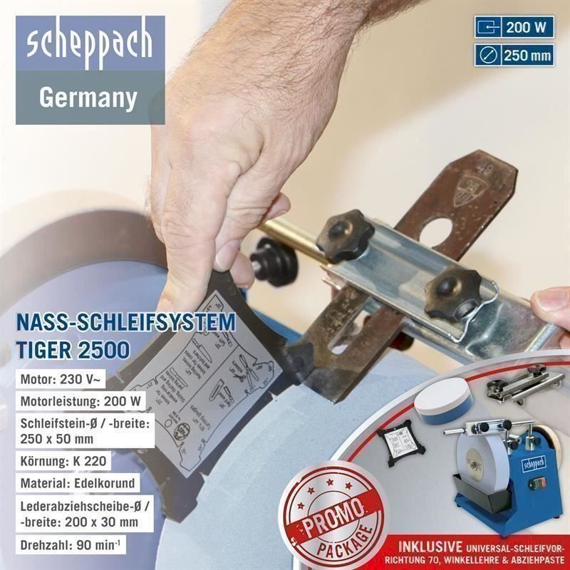Scheppach Schleifen & Polieren: SCHEPPACH Nassschleifmaschine Tiger 2500 – Neu und originalverpackt aus Bottighofen von zaap 5