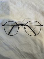 Brille Saint Laurent Paris rund schwarz guter Zustand