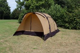 Tunnelzelt "EuroTrail Iowa" BTC neu, für 3-Personen, beige.