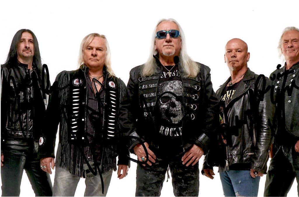 Autografi: URIAH HEEP / TOP AUTOGRAMME – Usato da Egg b. Zürich venduto da Dbunny