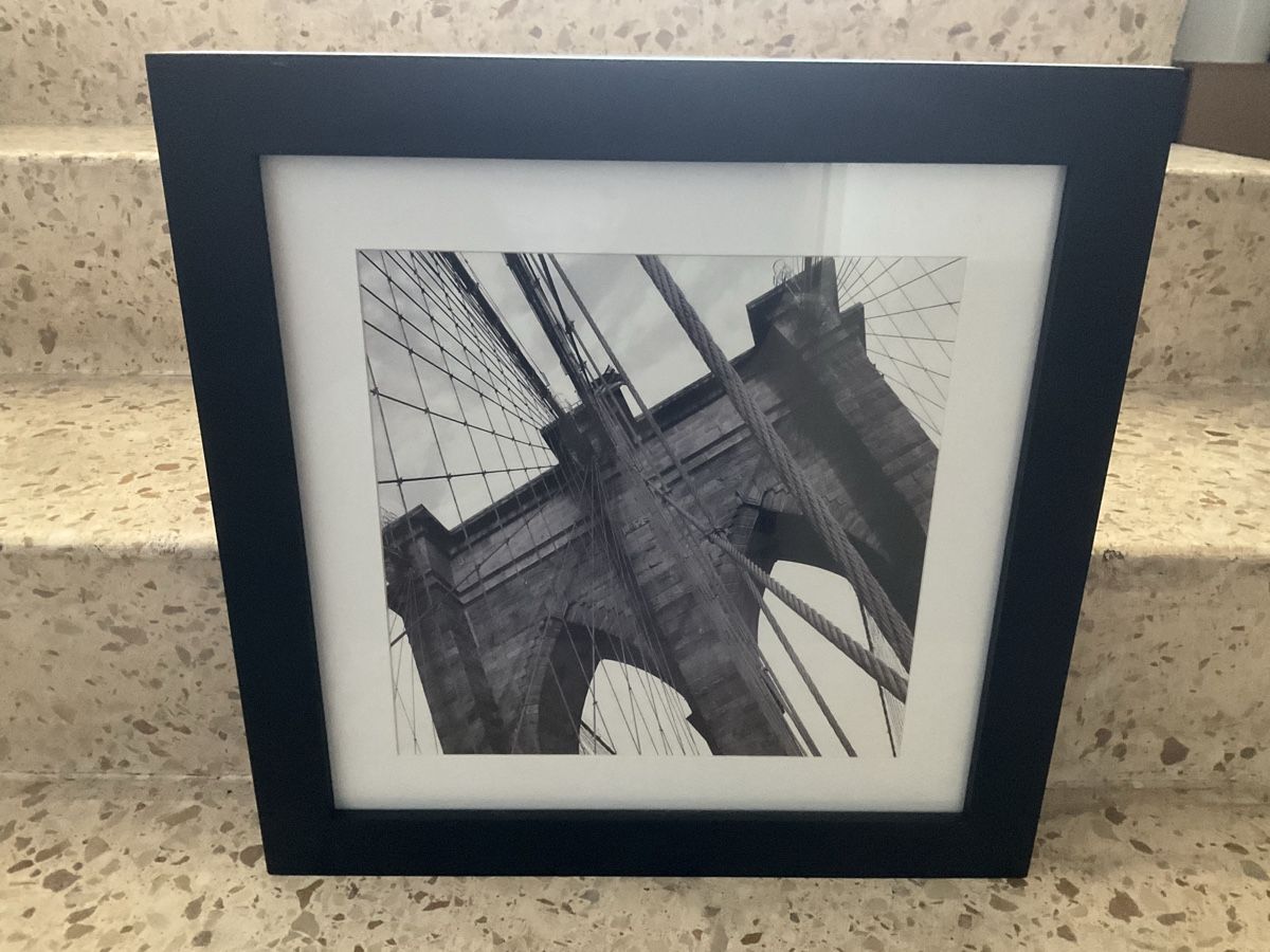 Poster & Bilder: 2 Wandbilder ( Brooklin Bridge + Eifelturm ) – Gebraucht aus Steffisburg von miatigi