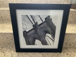 2 Wandbilder ( Brooklin Bridge + Eifelturm )