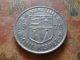 MAURICE  Mauritius  1  Rupee  1975  (P)