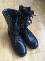 Herren Leder Schnürschuhe 48 schwarz