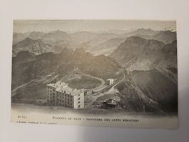 Alpenpostkarte Rochers de Naye Panorama Alpes Bernoises, RZ