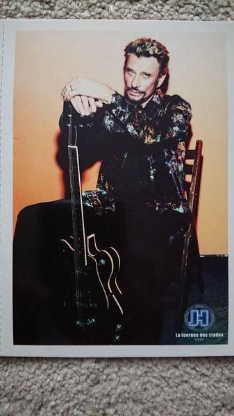 Cartoline postali: Johnny Hallyday / Cartes Postales – Nuovo (secondo la descrizione) da Cortaillod venduto da signep 3