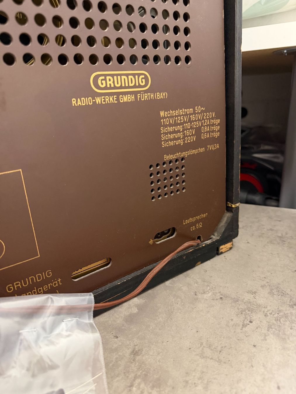 Grundig Radio: Grundig 4035 W/3D Röhrenradio – Usato da Zürich venduto da Mosli 6