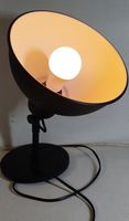Schreibtischlampe im Industrial-Stil - Schwarz.(em13)