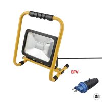 1x Steffen LED Strahler Baustrahler 20W 5m Gummikabel IP55