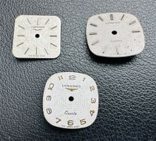 LONGINES - LOT DE 3 CADRANS (QUARTZ ET AUTRES)