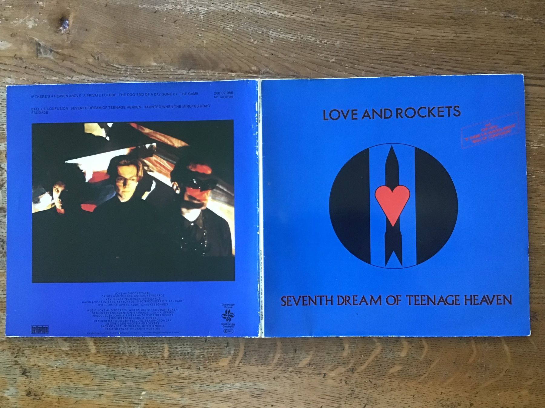 Dischi in vinile: LP Love and Rockets – Usato da Fully venduto da Ruby97 2