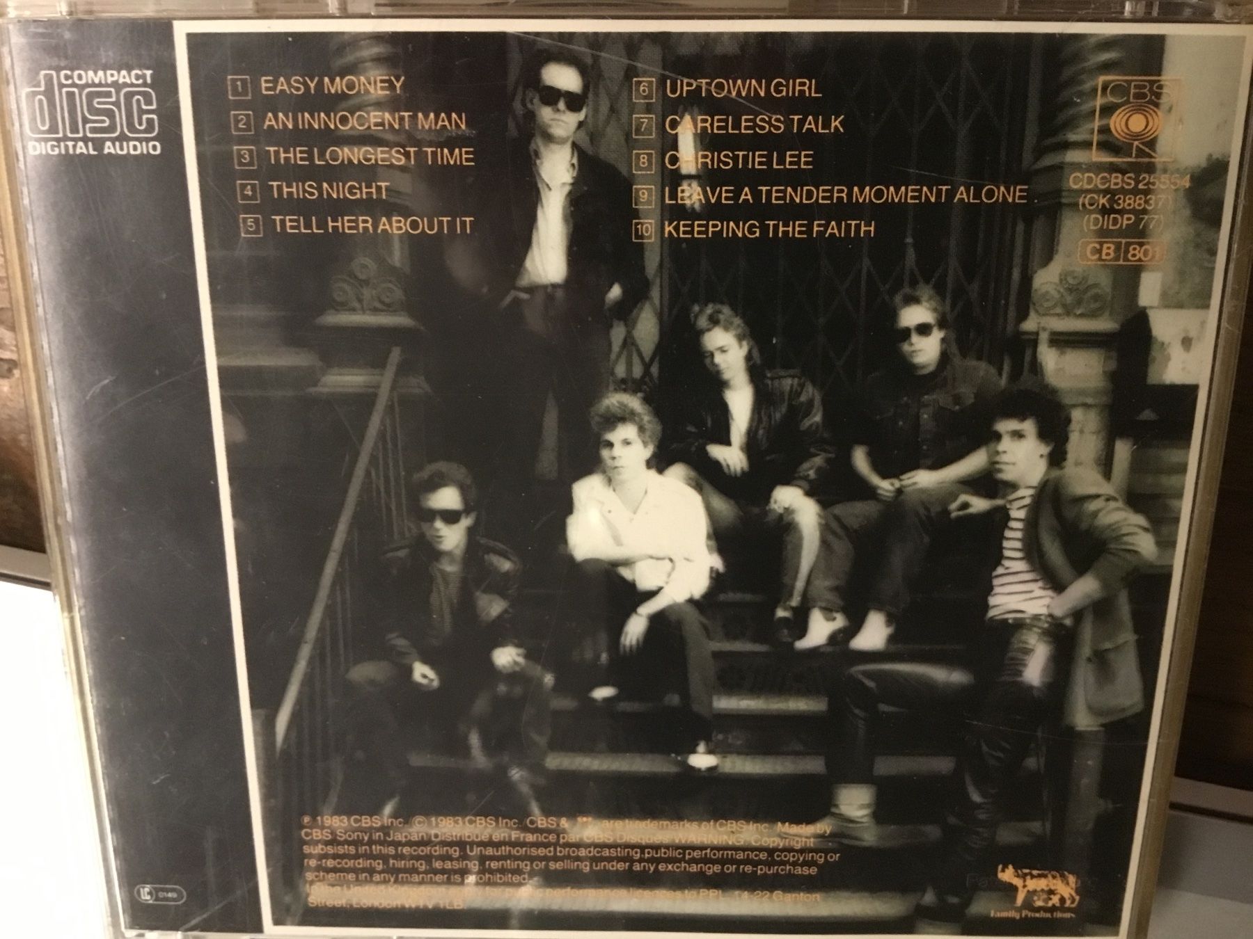 CDs: Billy Joel - An Innocent Man CD    💿 – Gebraucht aus Thierachern von sweden08 1