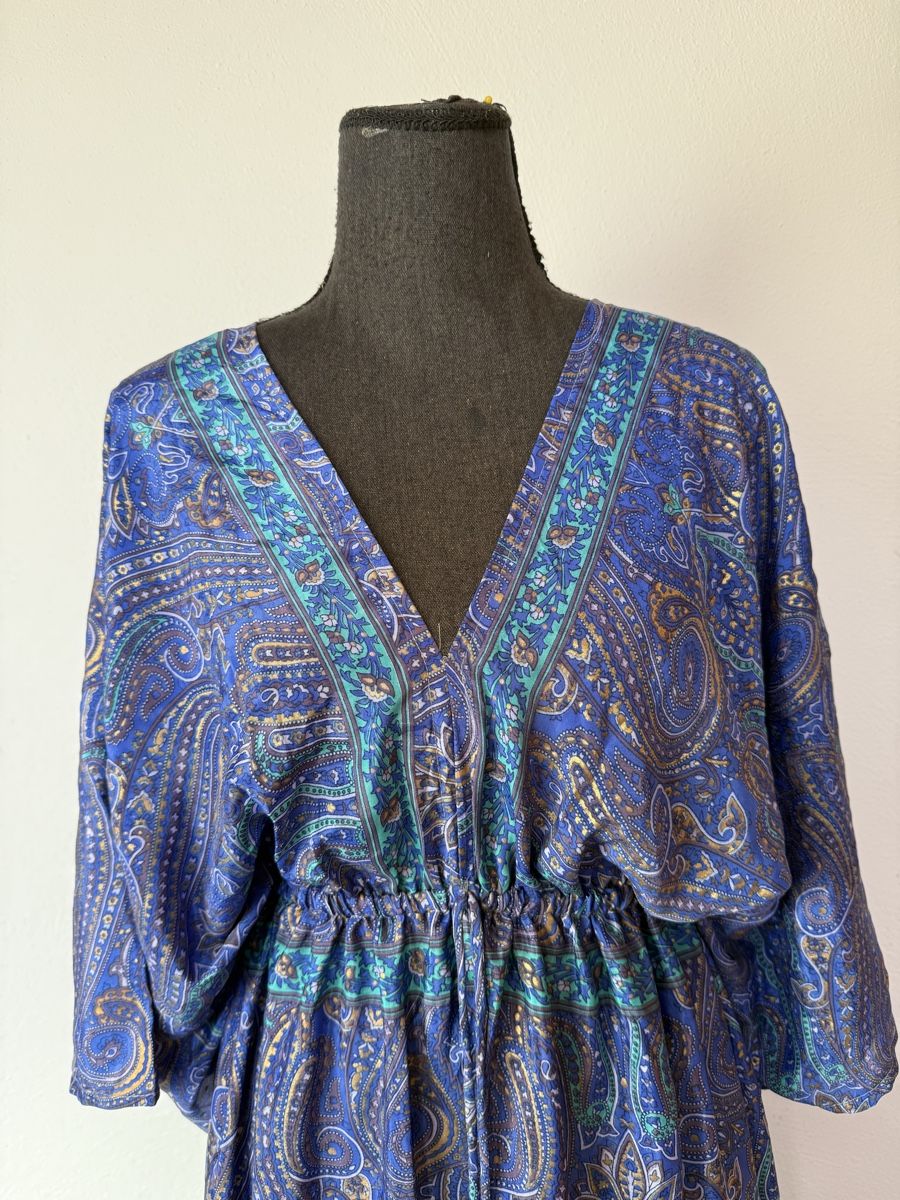Vestiti: Boho Maxistufenkleid aus Seide – Nuovo (secondo la descrizione) da Sigriswil venduto da ck56 3