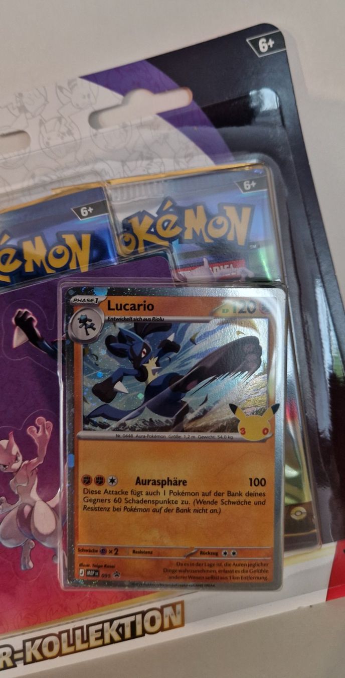 Pokémon TCG:30th Celebration Tech Sticker Kollection Lucario (Neu und ...