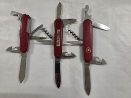 3 Militärmesser Victorinox Officer Suisse 