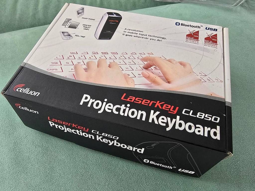 Tastiere: Lasertastatur – Nuovo e nell'imballaggio originale da Pfeffingen venduto da rov_9frp 1