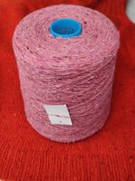 Tweed Wolle & Viskose von Millefili, Puzzle 728g rosa