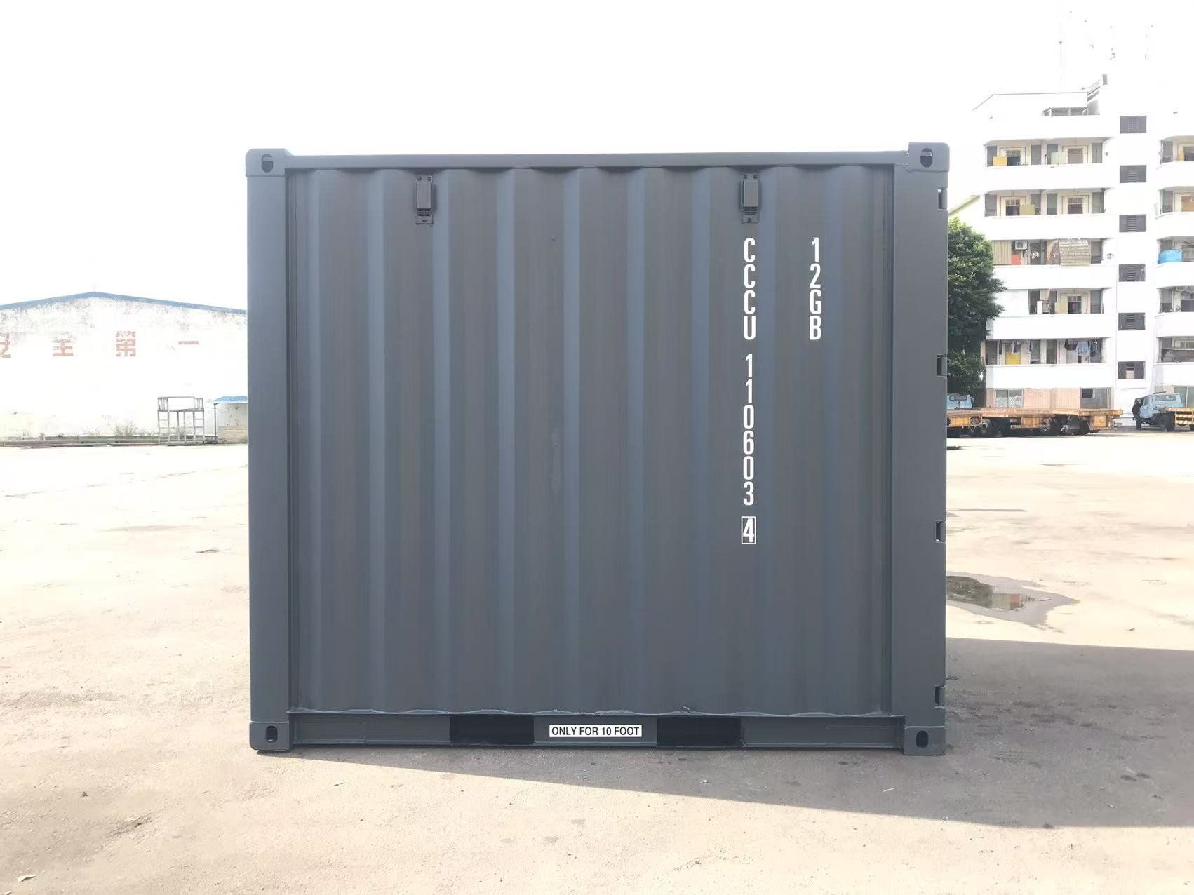 Sonstiges für Büro & Gewerbe: 10 Fuß Seecontainer/ one Way / Lagercontainer / Anthrazit – Neu (gemäss Beschreibung) aus Hamburg von inf_r2kx 6