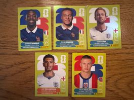 Panini Sticker Top Kane, Mbappe , Haaland, Bellingham