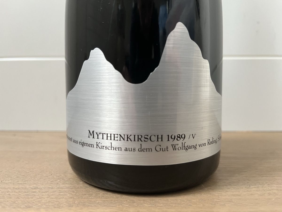 Spirituosen: Mythenkirsch 1989 – Neu und originalverpackt aus Wädenswil von Cipota 1