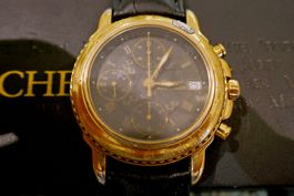 Michel Jordi Automatik Chronograph Stahl/Vergoldet 39 mm