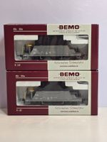 Bemo, 2253400, 2253407, RhB, Schotterwagen X 9927, 9930, neu