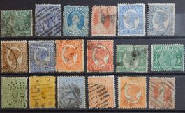 Australien Staaten Lot mit alten Werten III (Qualität stark