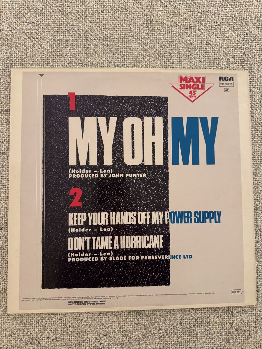Dischi in vinile: Slade - My Oh My - 12" Maxi - 80s Rock – Usato da Rorbas venduto da BlackstarRecords 1