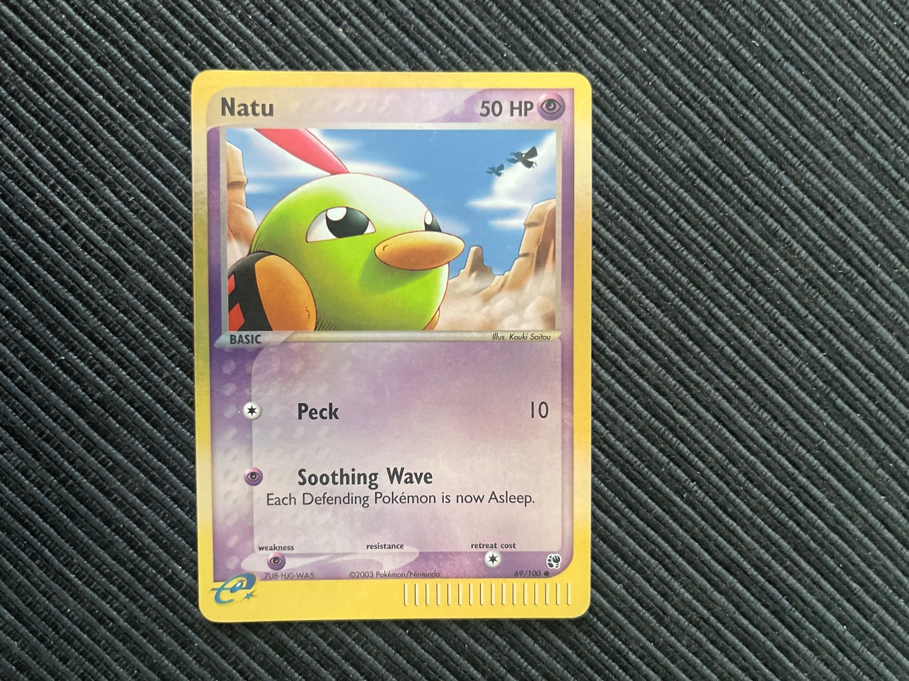 Pokémon Carte collezionabili: Pokemon Natu Reverse Holo EX Sandstorm – Usato da Wabern venduto da Collectfun