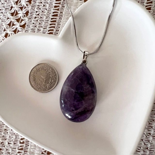 Anhänger: Sublime pendentif en améthyste – Neu und originalverpackt aus Pully von sunaddict 1