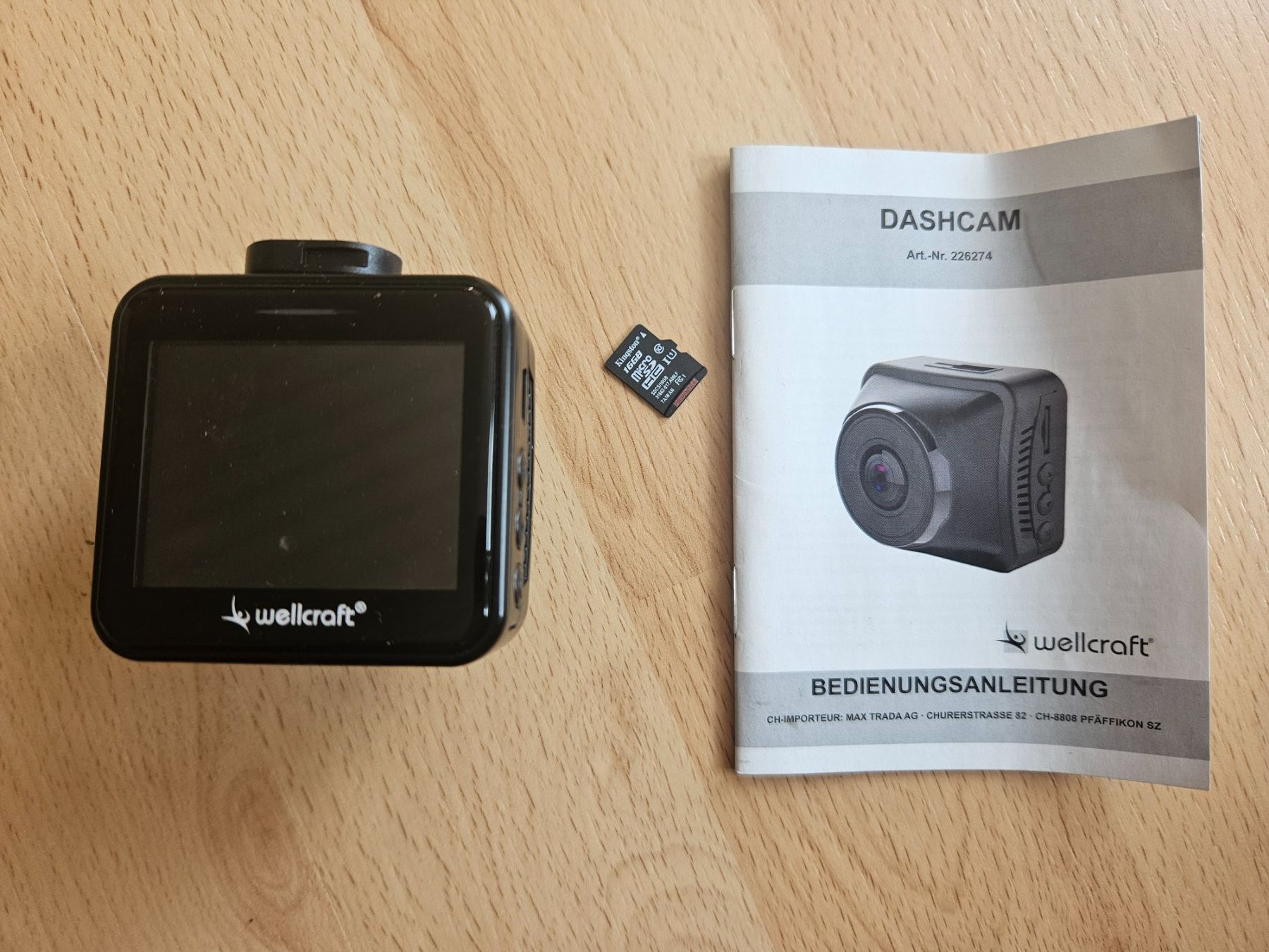 Action Cam: Dashcam (wellcraft) – Neu (gemäss Beschreibung) aus Roggliswil von Katjare