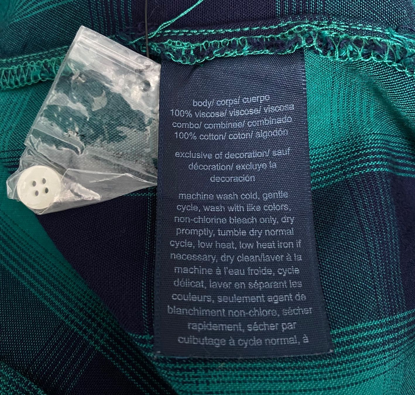 Tommy Hilfiger Camicette: Tommy Hilfiger Hemdbluse Gr.XL – Usato da Oberwil BL venduto da Leni-Mischi 4