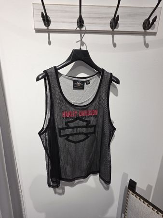 Harley-Davidson Mesh Tanktop schwarz Grösse M gebraucht