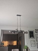 Hängeleuchte Lisib von mömax  Schwarz/Chrom