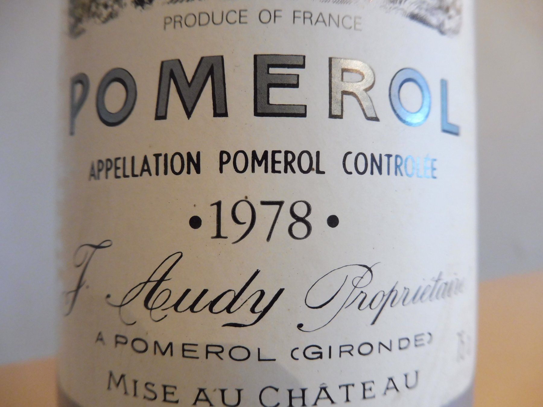 Vino: 1 Fl. CLOS DU CLOCHER 1978 / Pomerol – Nuovo (secondo la descrizione) da Oftringen venduto da varan62 2