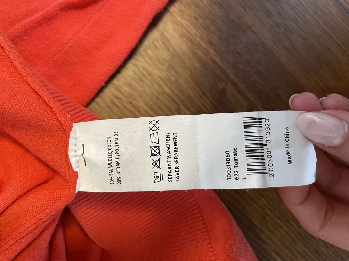 Manor Pulls & Sweat-shirts: Pullover V-Ausschnitt Tomate, L – D'occasion à Liestal par ela_2g9s 2