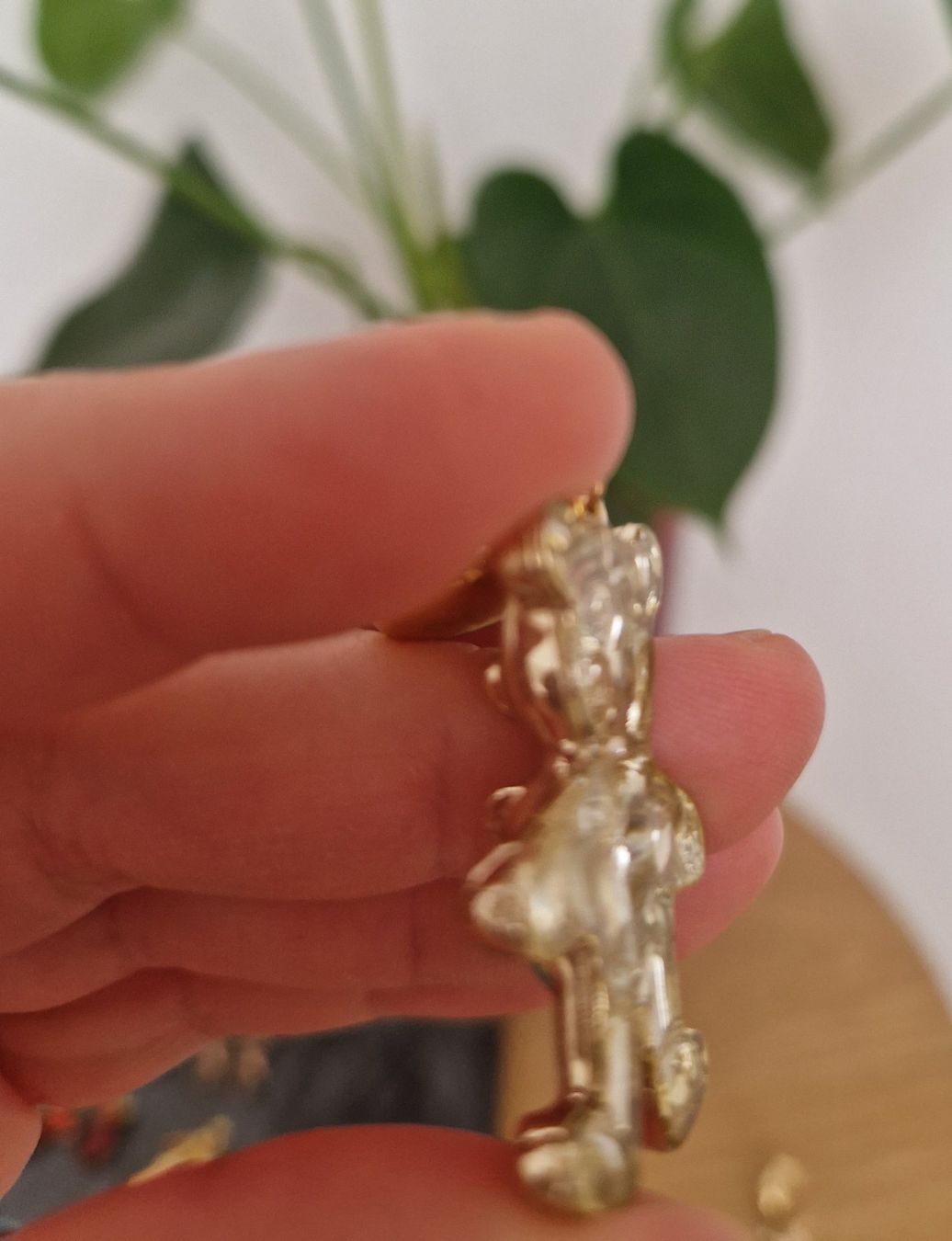 Orecchini pendenti & Orecchini a lobo: Goldene Teddybär Ohrringe – Usato da Erlinsbach SO venduto da ULIKH 4