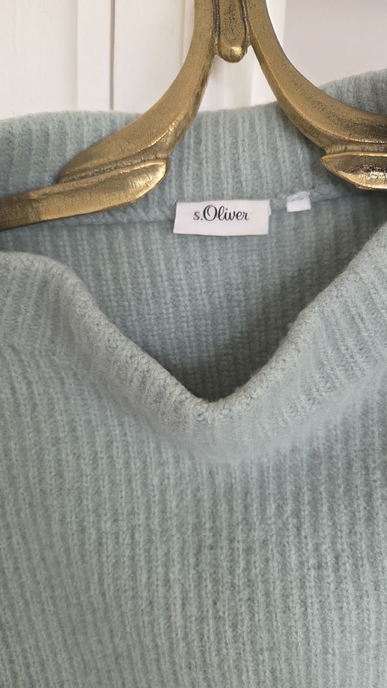 S.Oliver Maglioni & Felpe: S.Oliver Strickpullover, mintgrün, Grösse ! – Usato da Zürich venduto da mis_2kxn 1