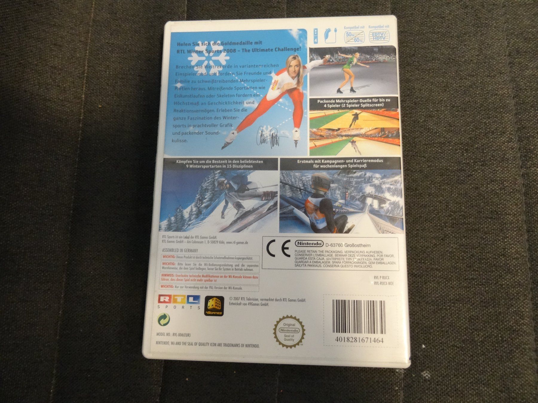 Giochi: RTL Winter Sports 2008 WII – Usato da Olten venduto da Disc-Ausverkauf 2
