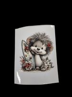 Süsses Igelbild, Sommer Deko, 8er Set, NEU