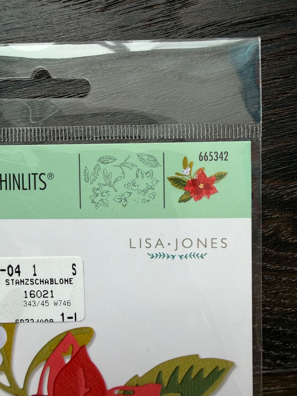Sizzix Sciablone: Sizzix Thinlits Die Set - Layered Christmas Flower – Nuovo e nell'imballaggio originale da Zürich venduto da Sunset69 1
