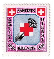 Soldaten Briefmarke **