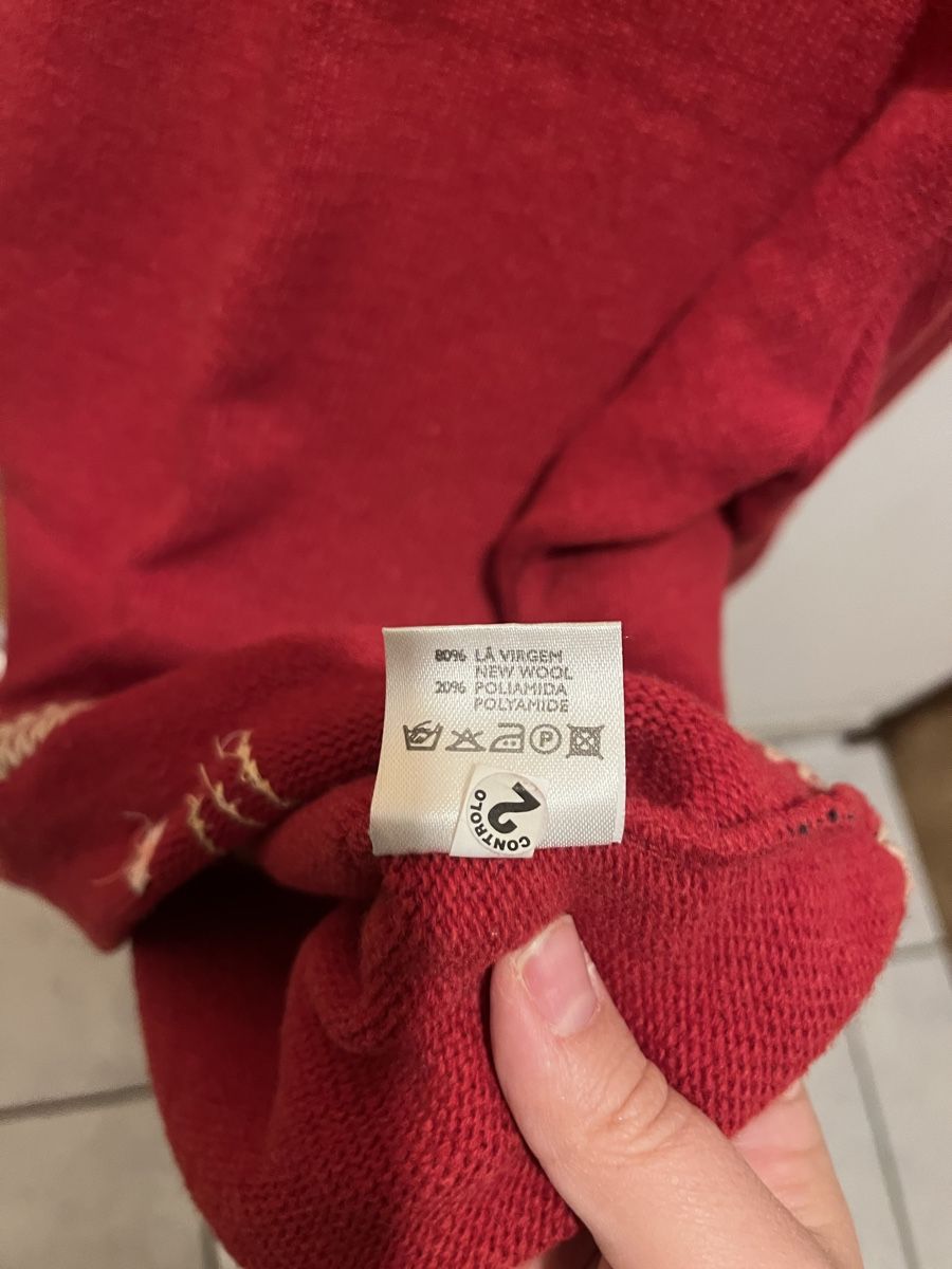 Maglioni & Felpe: Rot Pullover mit Motiven - Gr. One size - New wool – Usato da Tenero venduto da debsag 3