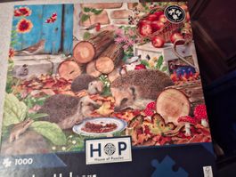 Puzzle 1000 Teile Igel Motiv
