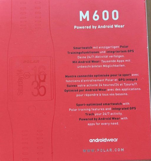 Polar Smartwatch: Polar M600 – Gebraucht aus Kirchberg BE von Unidale 2
