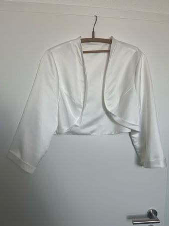 Bolero weiss elegant neuwertig
