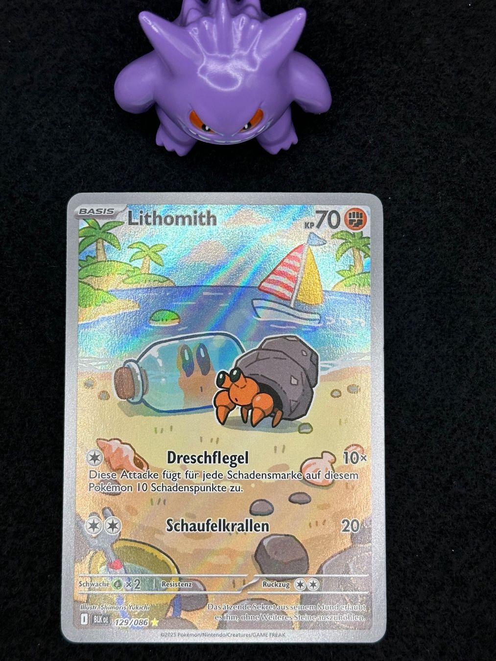 Pokémon Carte collezionabili: Pokémon Schwarze Blitze  - Lithomith BLK 129 DE – Nuovo (secondo la descrizione) da Winterthur venduto da MonCards