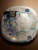 Gustav Klimt "die Erwartung" Lilien Porzellan