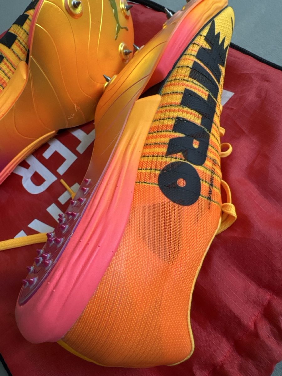 Puma Scarpe da uomo: Puma evoSPEED Nitro Elite Sprint Spikes Orange Grösse 42.5 – Nuovo (secondo la descrizione) da Bassersdorf venduto da ny_efg7 3