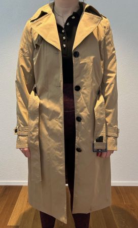 C&A Mantel Beige Damen, Grösse 38